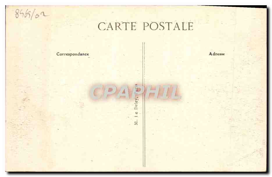 Deauville — Royal-Hôtel et le Jardin — éditeur Deley, n° 426 — Rückseite