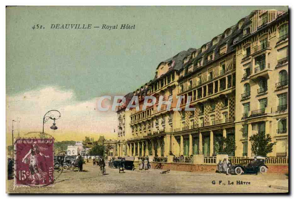 Deauville — Royal Hôtel — G. F., Le Havre