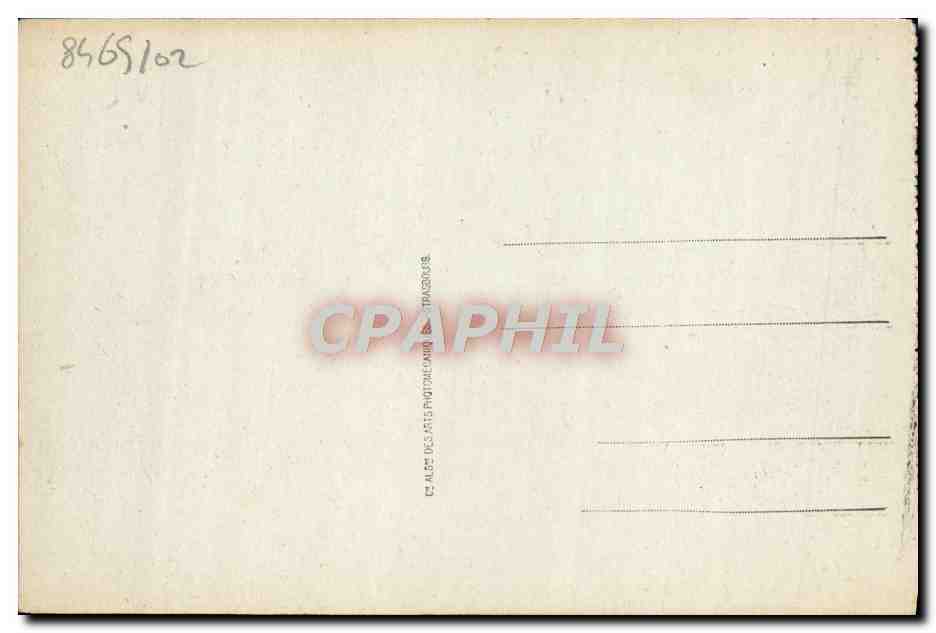 Deauville - La Plage Fleurie — Parterres Fleuris et Normandq-Hôtel — CAP, n° 226 — Verso