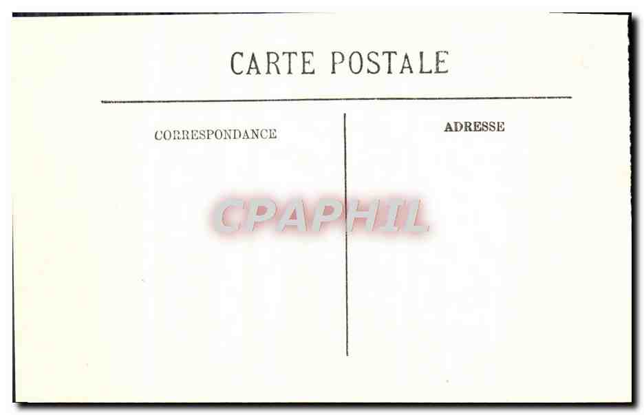 Deauville — Vue sur les Jardins — LL. n° 341 — Verso