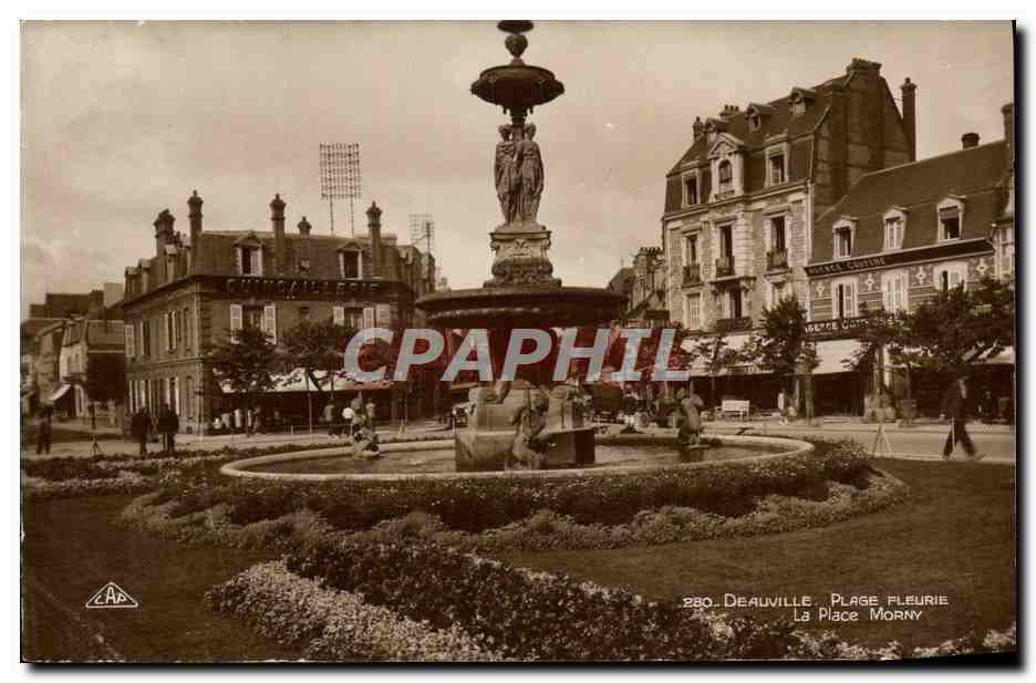 Deauville - La Place Morny — éditeur C.A.P. Strasbourg, n° 280