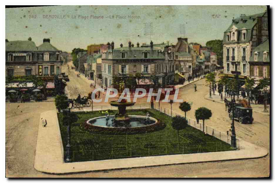 Deauville - La Plage Fleurie - La Place Moros