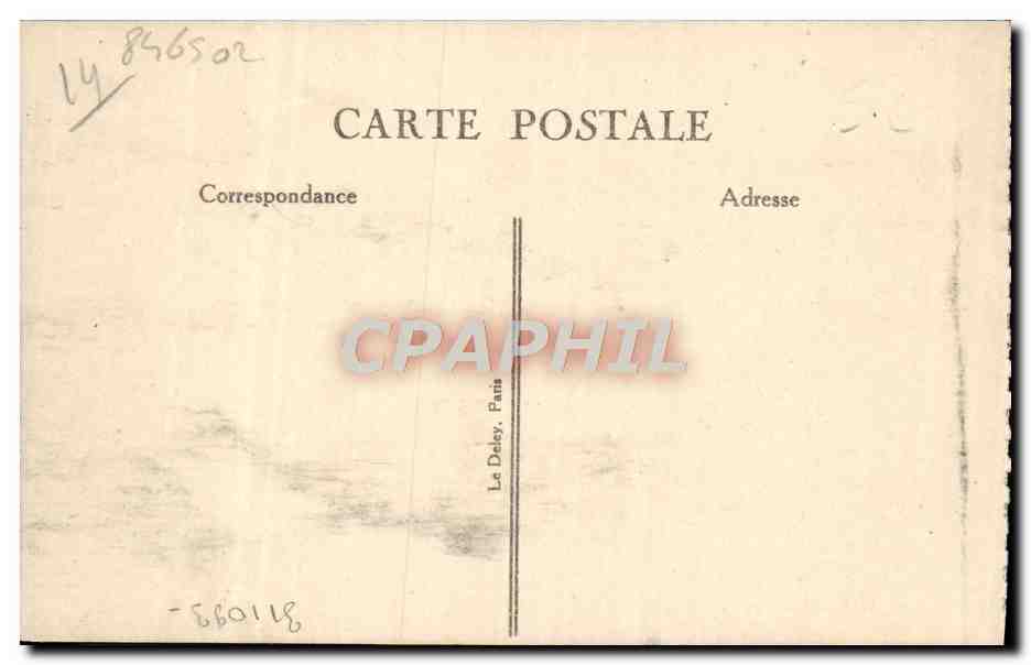 Deauville — Rues de l'Ecluse et Désiré Le Hoc - Vers le Casino — Verso