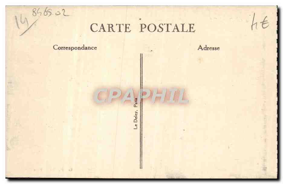 Deauville — La Place Morny — G. F. Le Havre, n°483 — Rückseite