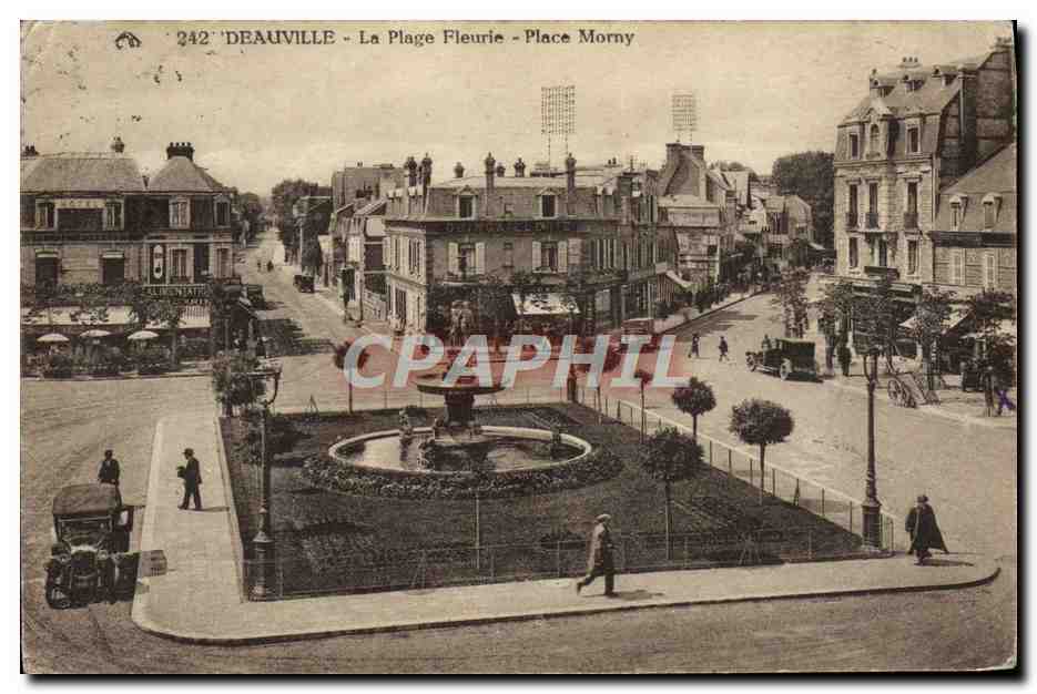 Deauville - La Plage Fleurie - Place Morny