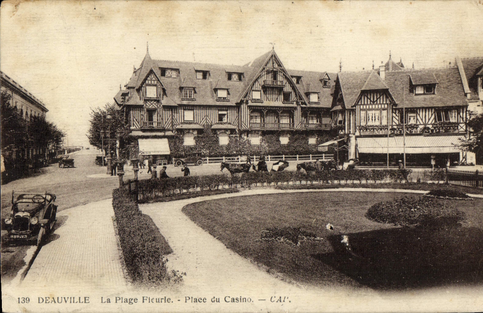 Deauville - La Plage Fleurie - Place du Casino — CAI'