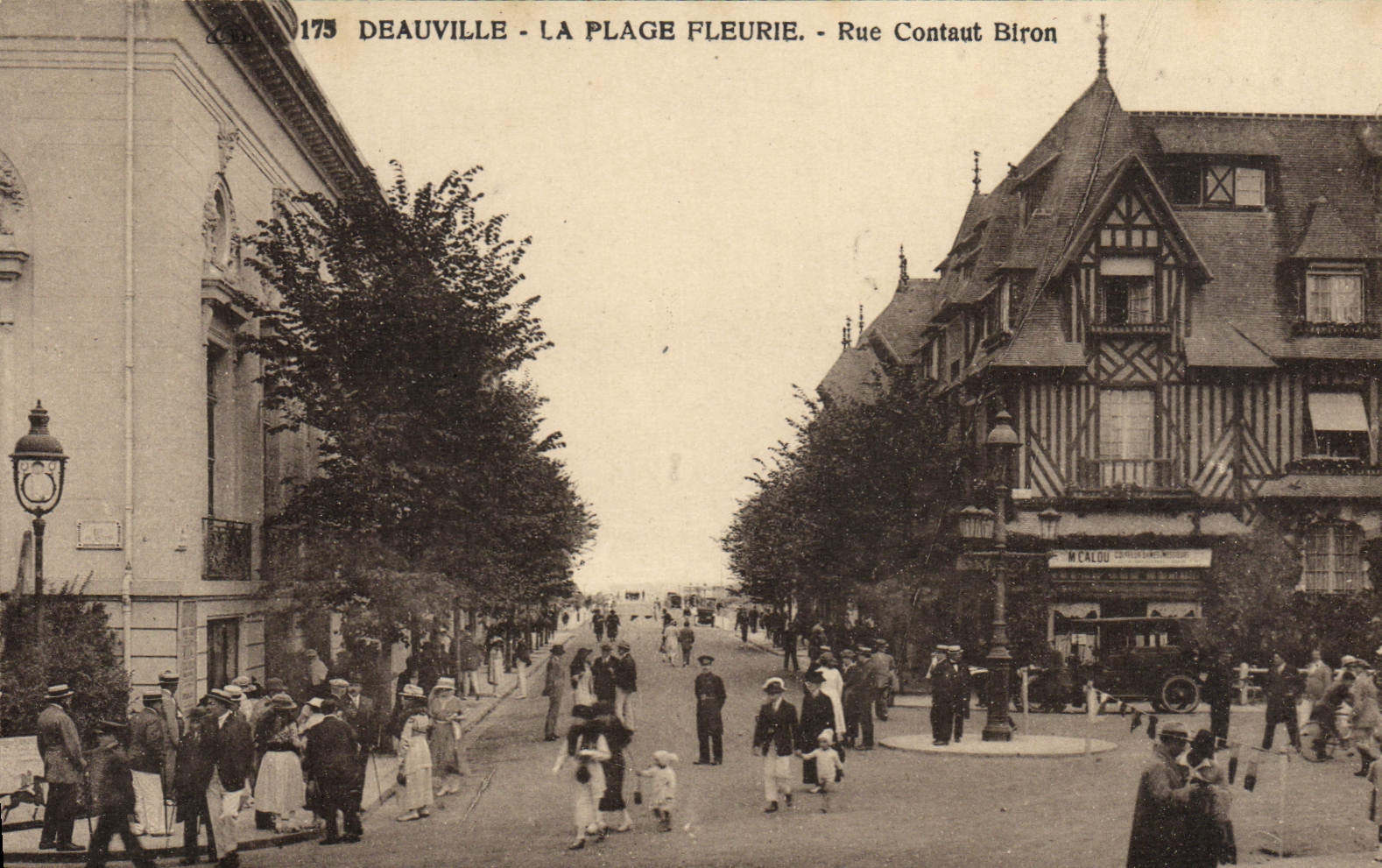 Deauville - La Plage Fleurie - Rue Contaut Biron