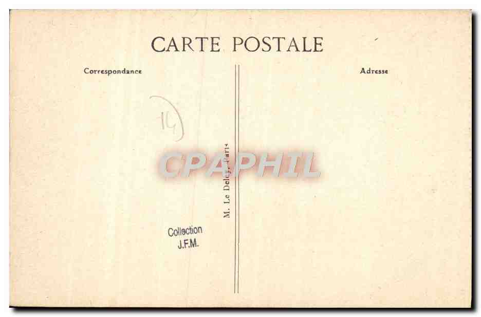 Deauville — Rues de l'Écluse et Désiré Le Hoc — Vers le Casino — G.F., Le Havre — Verso