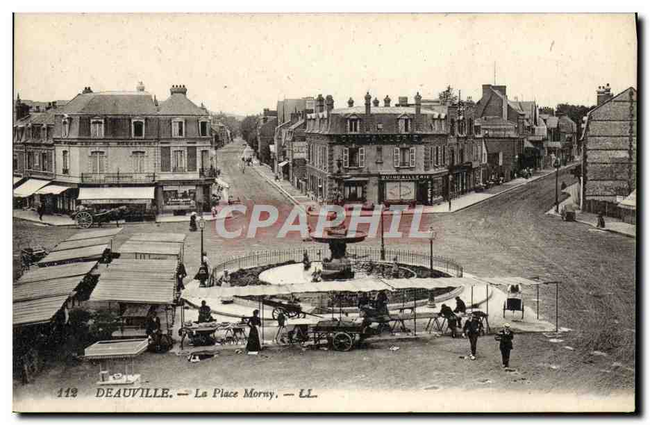 Deauville — La Place Morny — Éditeur Lévy Fils & Cie, Paris, n° 112