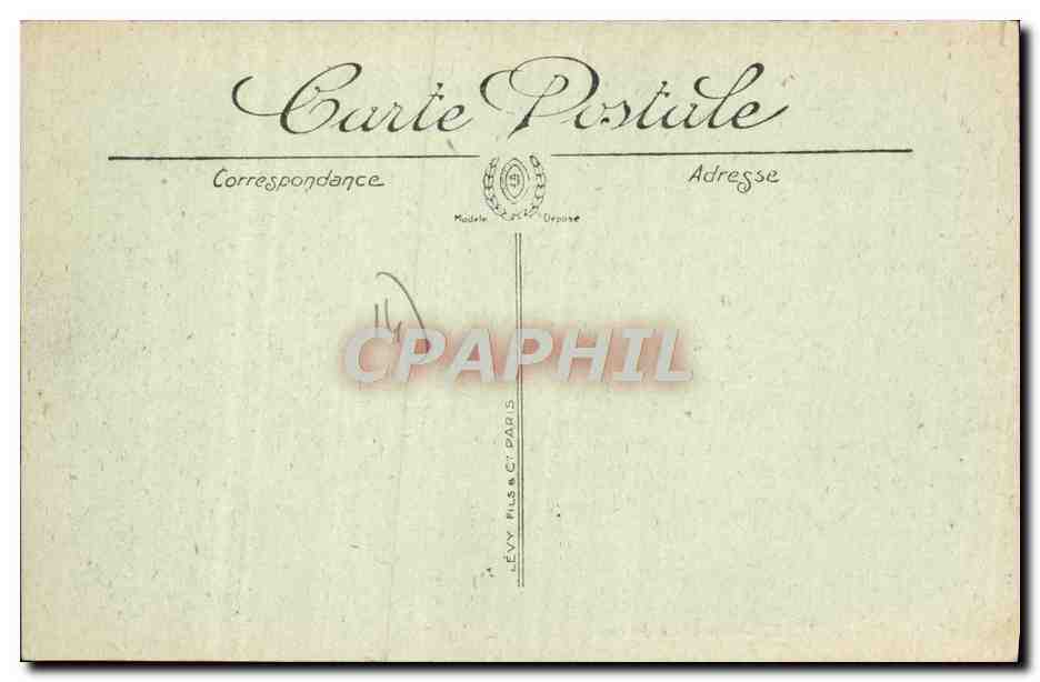Deauville — La Place Morny — Éditeur Lévy Fils & Cie, Paris, n° 112 — Verso