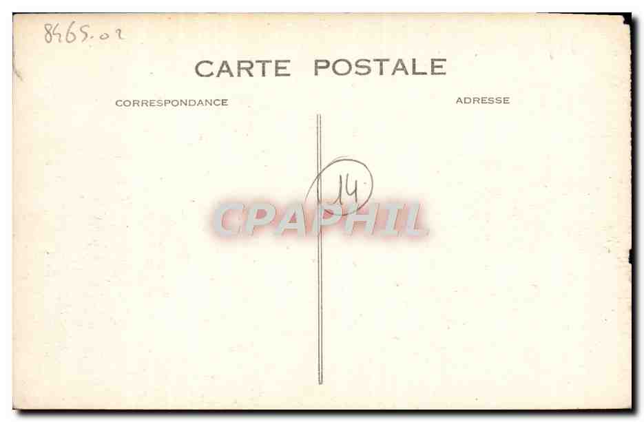 CPA Deauville la plage fleurie la plage — Rückseite