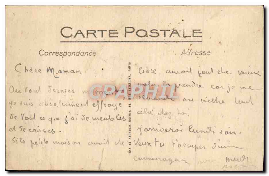 Deauville — La Potinière — LL. n°430 — Verso