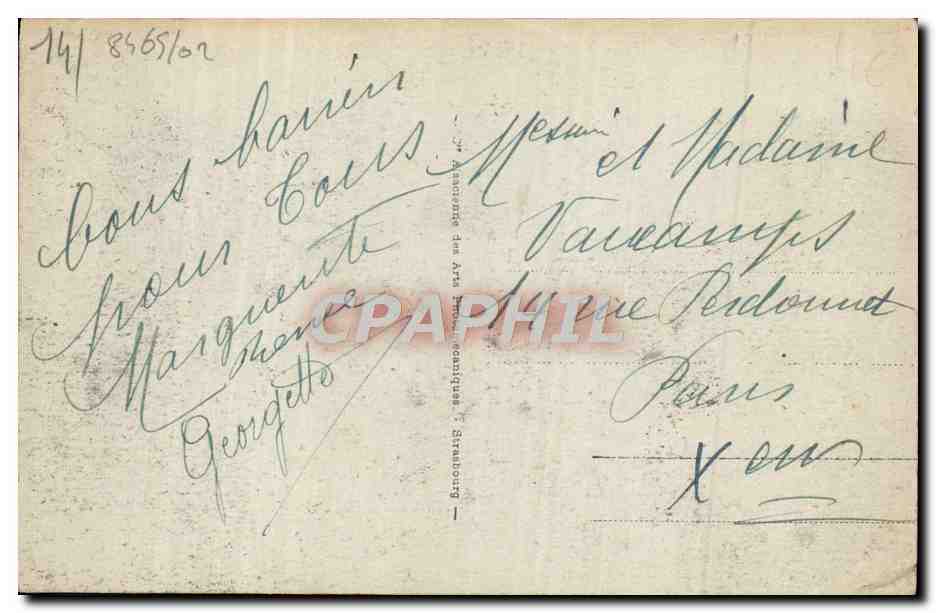 Deauville - La Plage Fleurie - Les Tennis et les Jettes — Verso