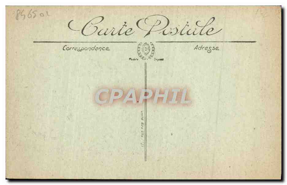 Deauville — La Terrasse — LL. — n° 201 — Verso