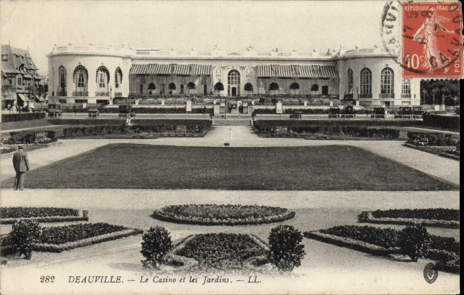 Deauville — Le Casino et les Jardins — LL. — n° 282
