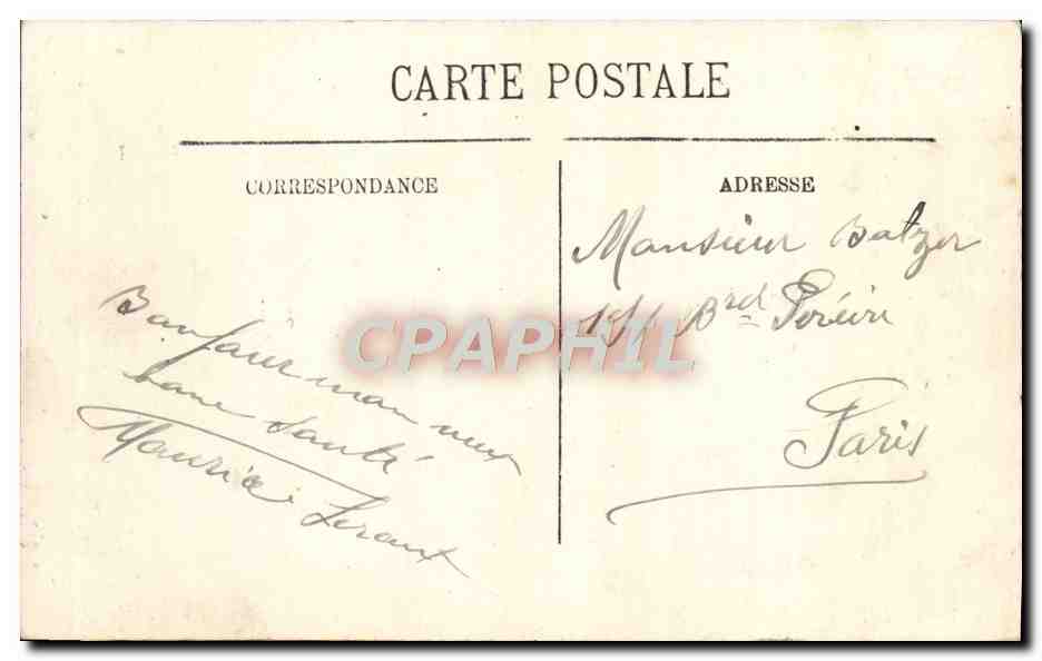 Deauville — Le Normandy-Hôtel — Cour Normande — LL. — n°255 — Verso