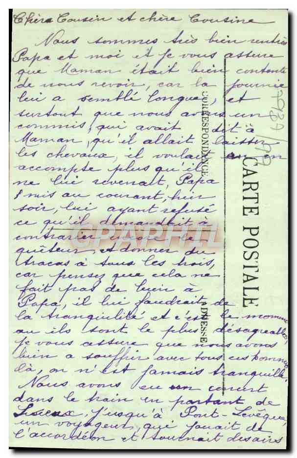 Deauville — Royal-Hôtel — LL. n°324 — Verso