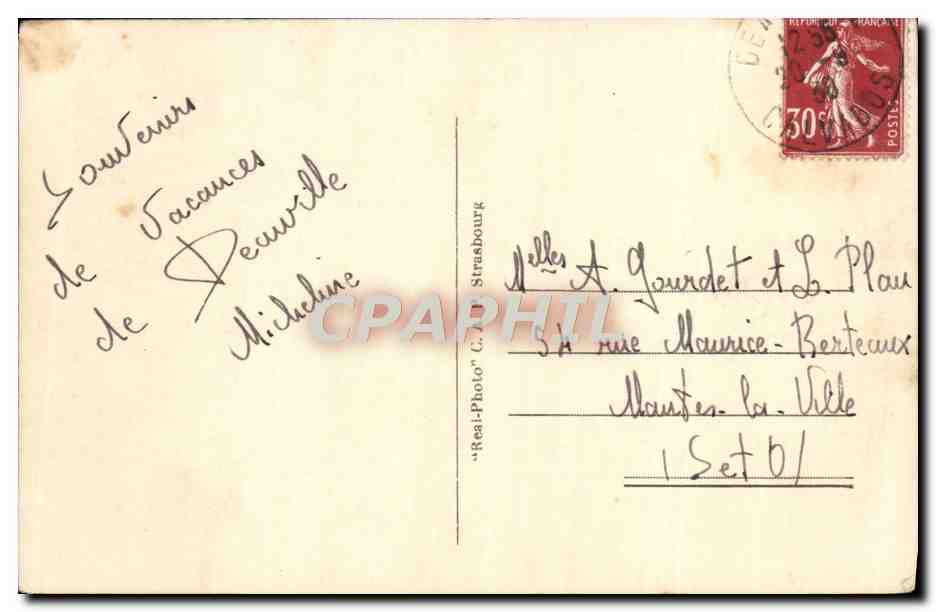 Beauneville, la Plage fleurie, le Chenal de plouches et la Plage — Verso