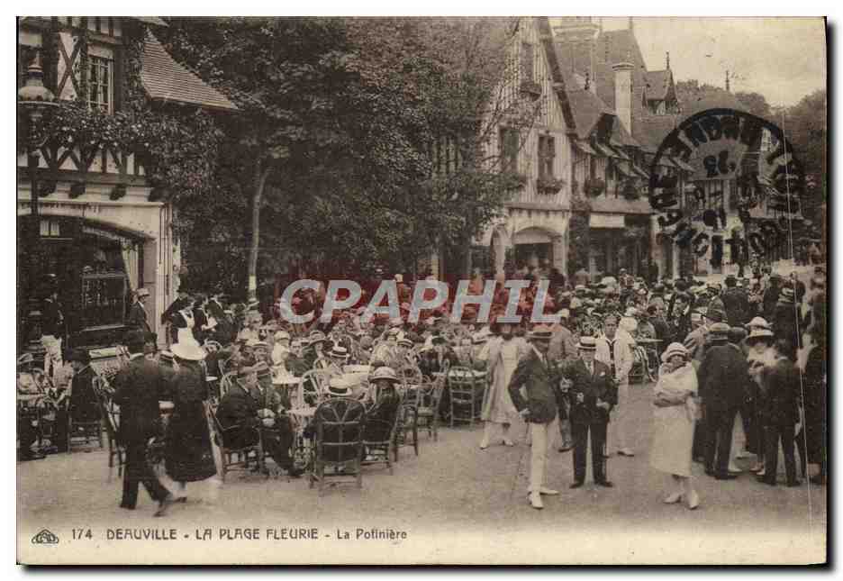 Deauville - La Plage Fleurie - La Pofinière — éditeur La Pofinière, n° 174