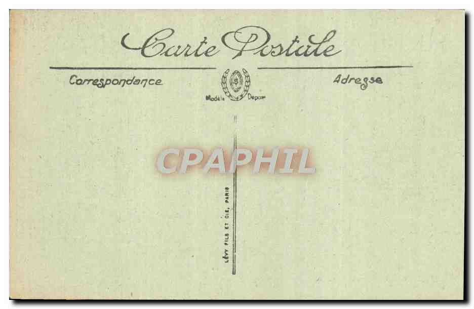 CPA Deauville La rue Gontaut Biron — Verso