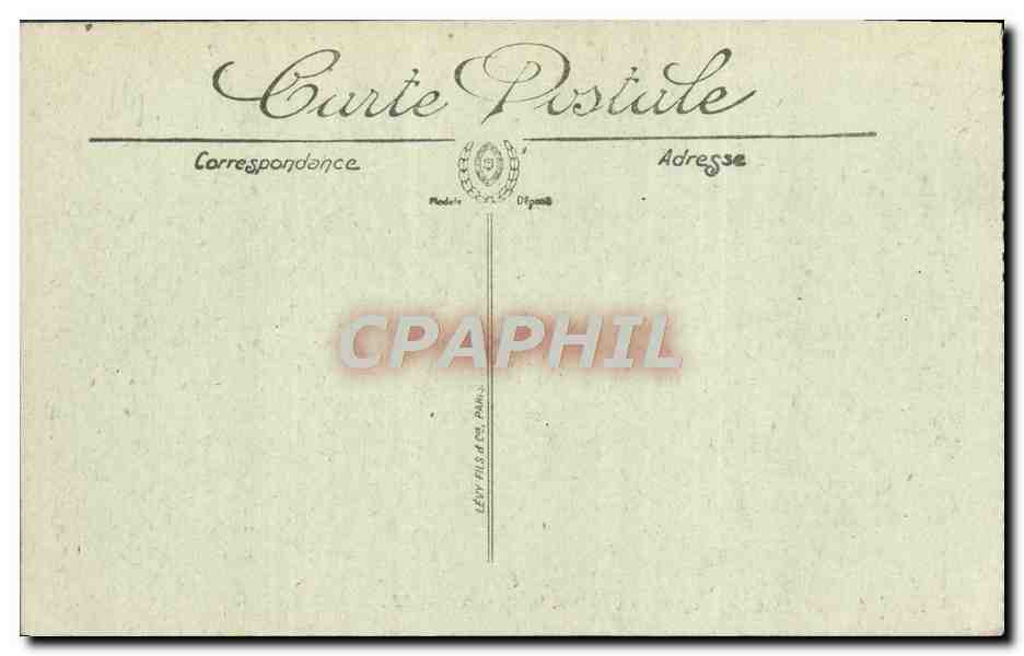 Deauville — La Rue du Casino et les Magasins — LL. n° 498 — Verso
