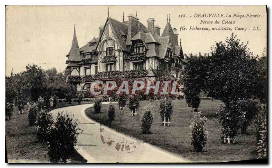 Deauville-La-Plage-Fleurie — Ferme du Coteau — G. Pichereau, architecte, Caen — LL. n° 118