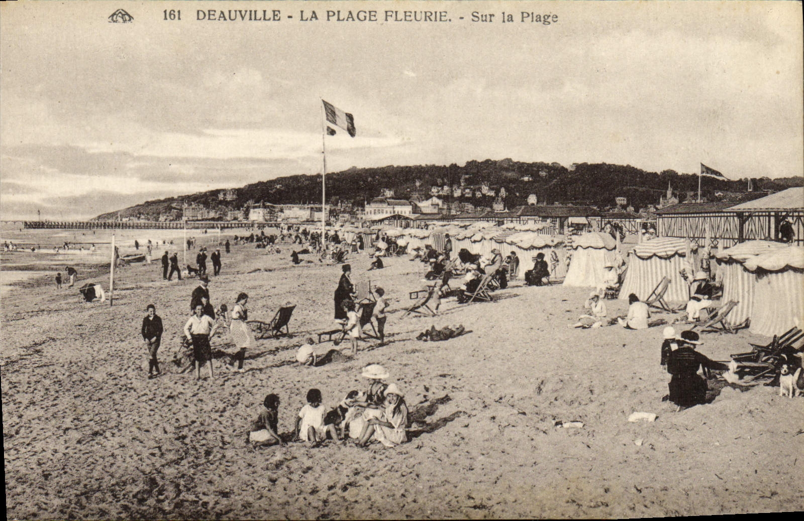 Deauville - La Plage Fleurie - Sur la Plage