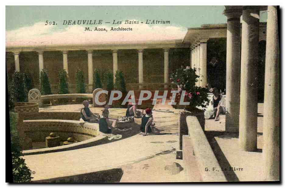 Deauville — Les Bains — L'Atrium — M. Adda, Architecte