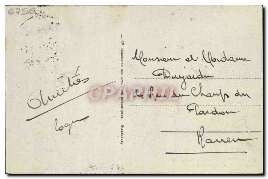 Deauville - Les Nouveaux Bains Dans l'Atrium — éditeur CPAPHIL, n° 6756 — Verso