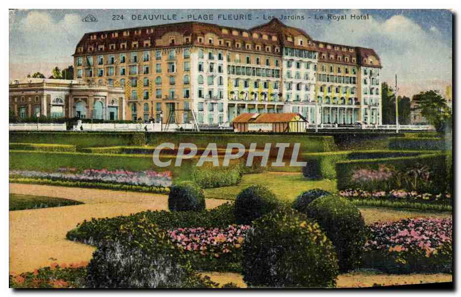 Deauville - Plage Fleurie - Les Jardins - Le Royal Hôtel