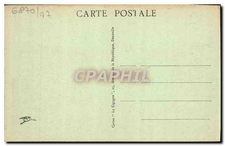 Deauville, la Plage Fleurie - Le Casino (G. Wybo, architecte) — Verso