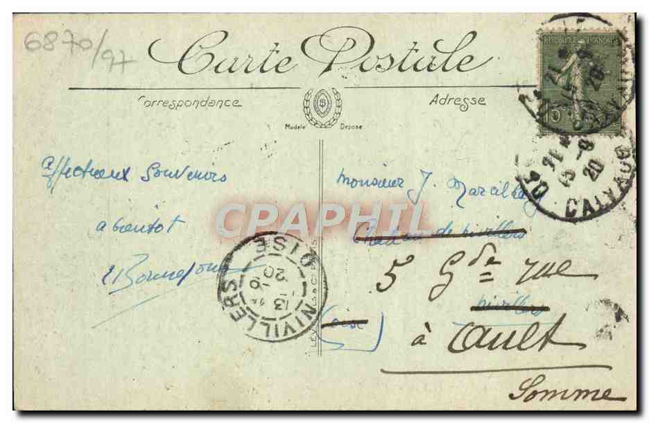Deauville — Le Casino et les Jardins — LL, n°282 — Rückseite