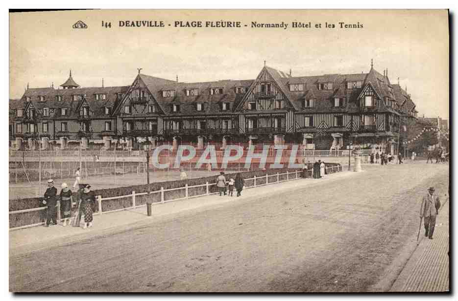 Deauville - Plage Fleurie - Normandy Hôtel et les Tennis