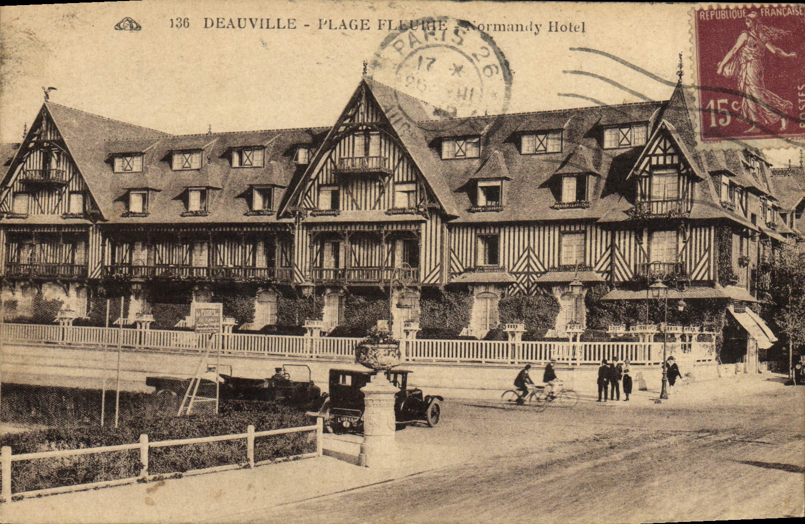 Deauville - Plage Fleurie - Normandy Hotel — 136 — éditeur inconnu