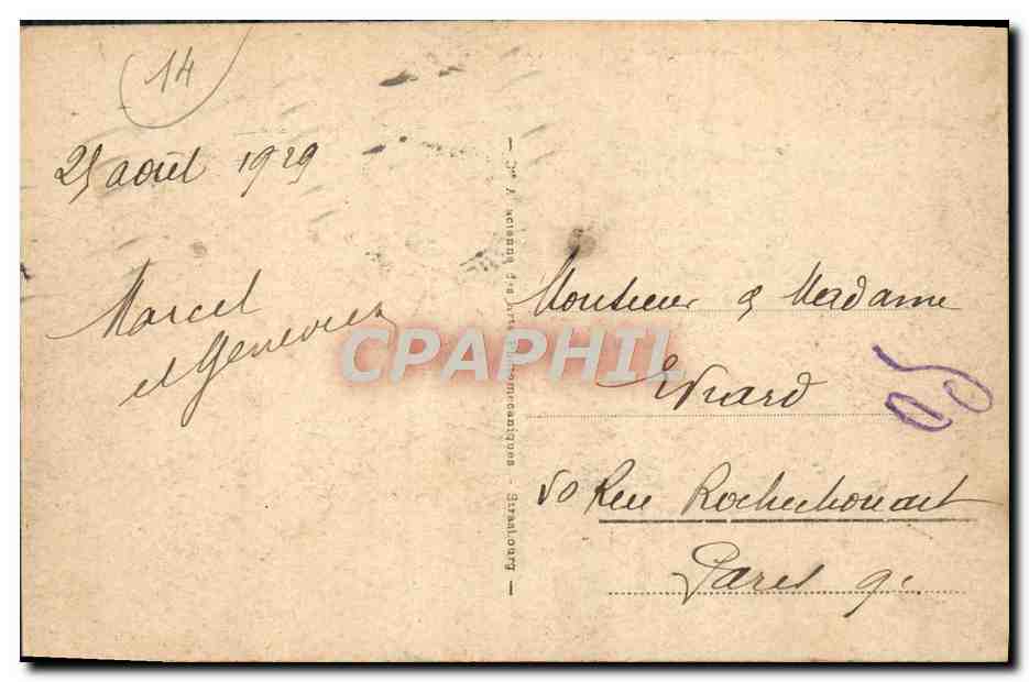 Deauville - Plage Fleurie - Normandy Hotel — 136 — éditeur inconnu — Rückseite