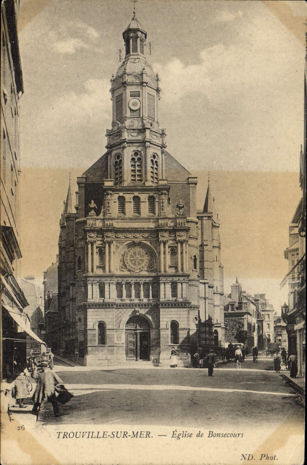 Trouville-sur-Mer — Église de Bonsecours — ND. Phot.