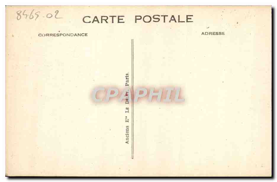 CPA Trouville Le Casino Salon — Rückseite