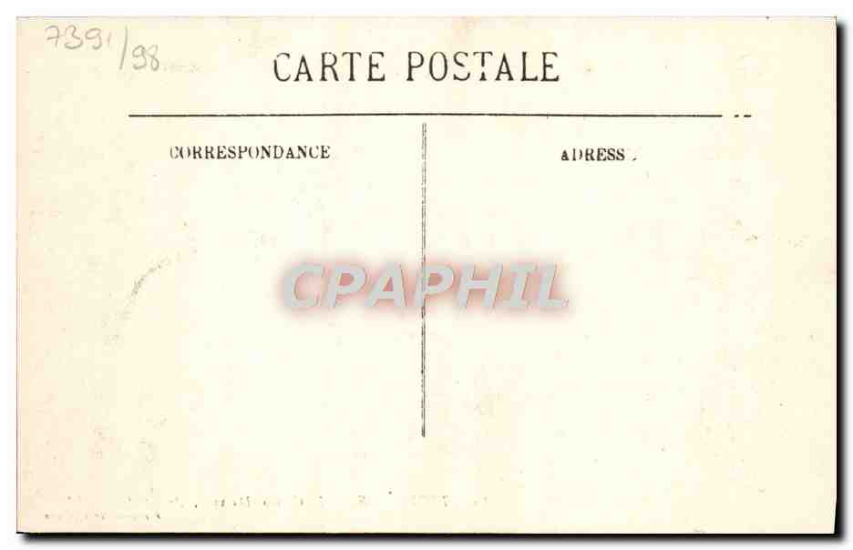 CPA Trouville Le Casino  — Rückseite