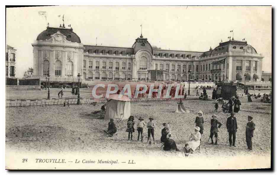 CPA Trouville Le Casino Municipal