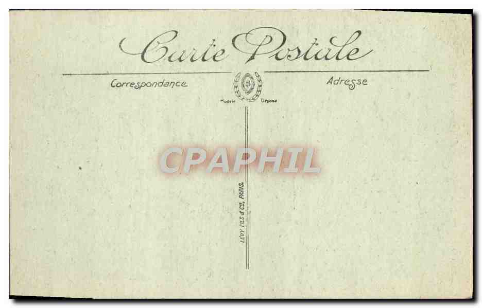 CPA Trouville Le Pont de la Gare — Rückseite