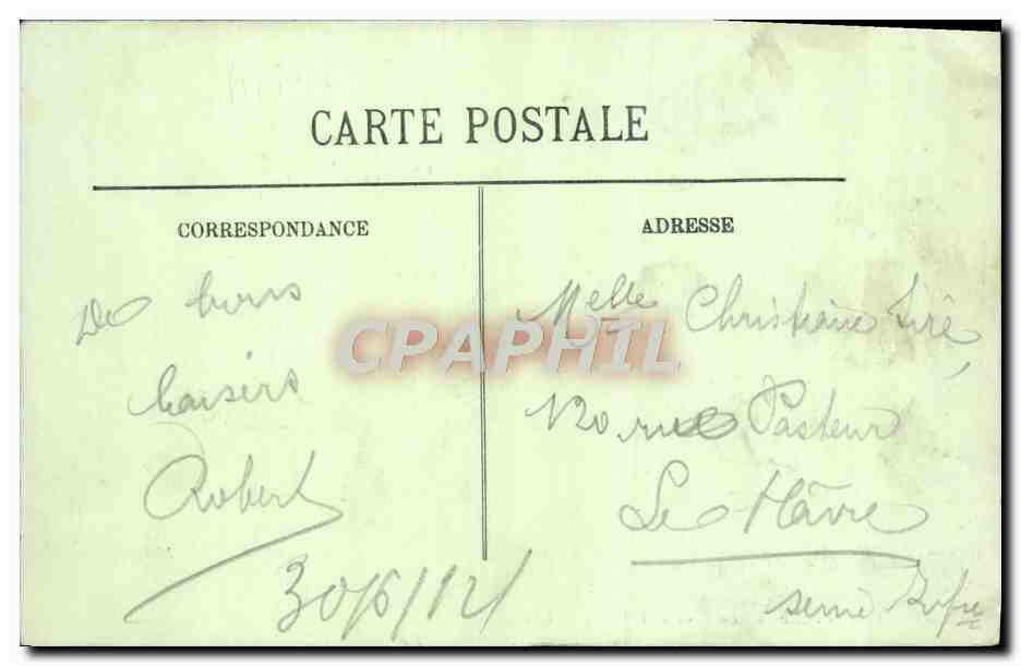 Trouville — Le Pont de la Gare — LL. — 36 — Verso