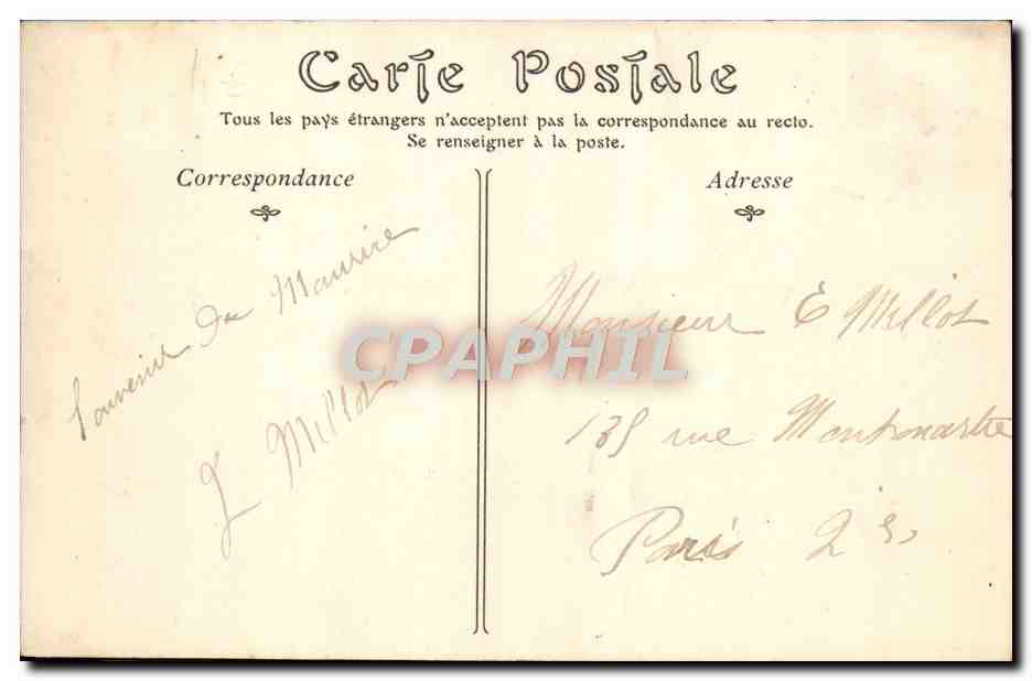 TROUVILLE-SUR-MER — Ansicht vom Pont — ND Pibot, n° 158 — Rückseite