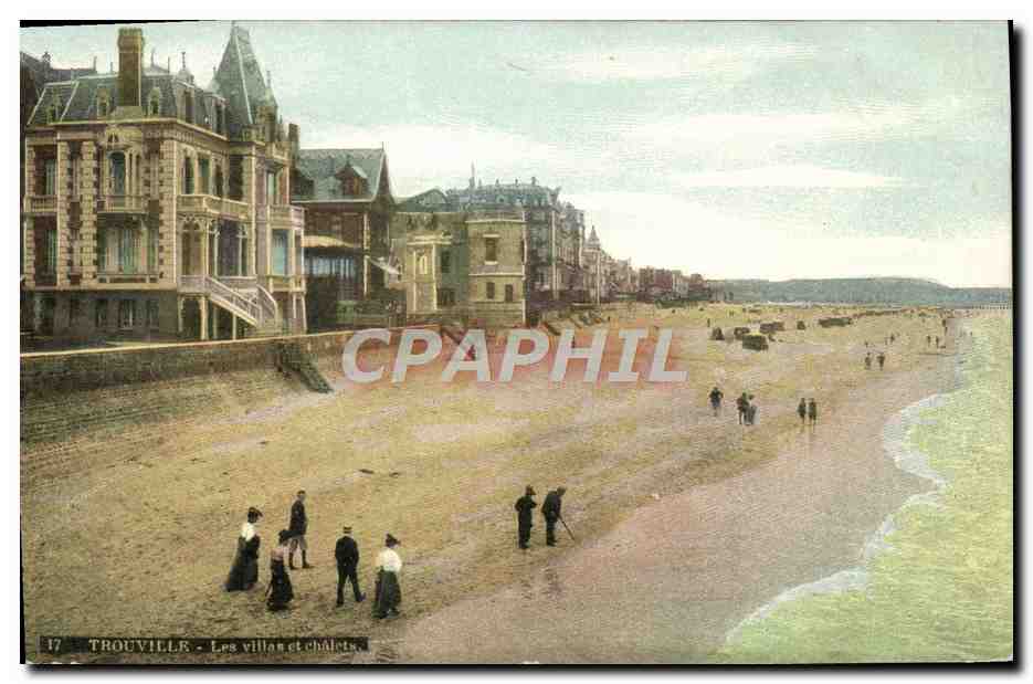 CPA Trouville Sur Mer Les villas et chalets 