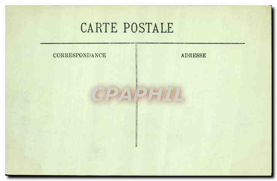 CPA Trouville Un Groupe de Villas — Rückseite