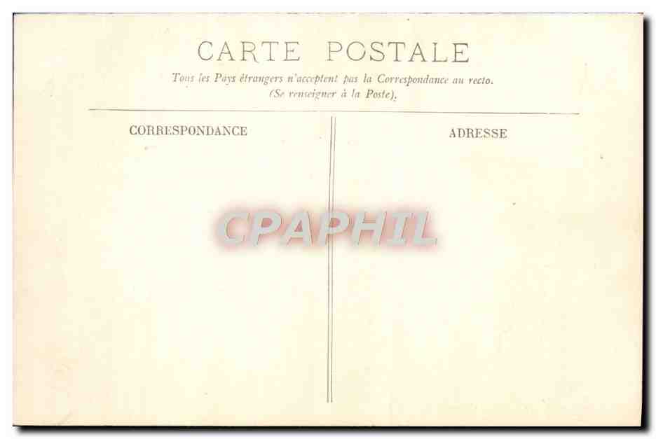 CPA Trouville Les Planches — Rückseite
