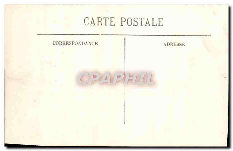 CPA Trouville La jetee a L'Heure de la Maree — Rückseite