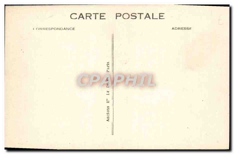 CPA Trouville La Plage et ses Parasols — Verso