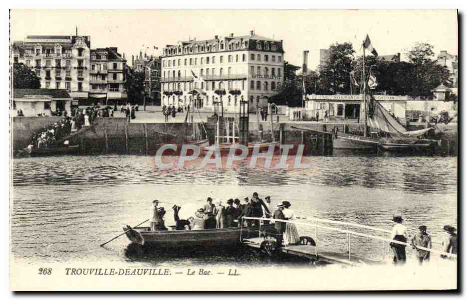 CPA Trouville Bac de Deauville