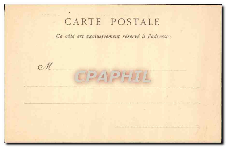 CPA Trouville La Plage L'Heure du Bain — Rückseite