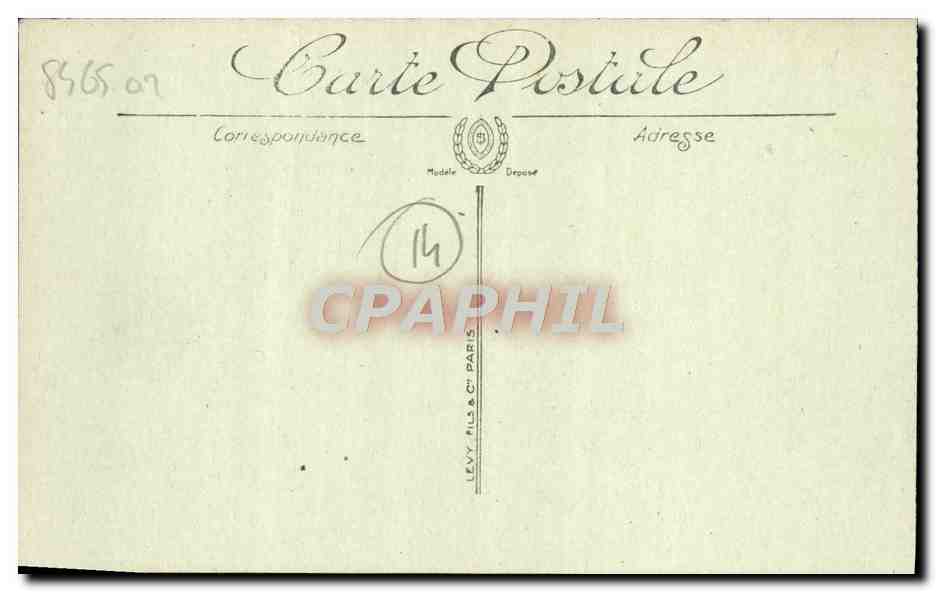 CPA Trouville Deauville Les Bassins Yachts Bateaux — Verso